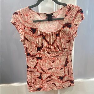 Floral Print Women's Top